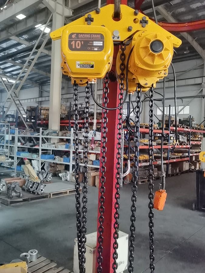 t Chain hoist