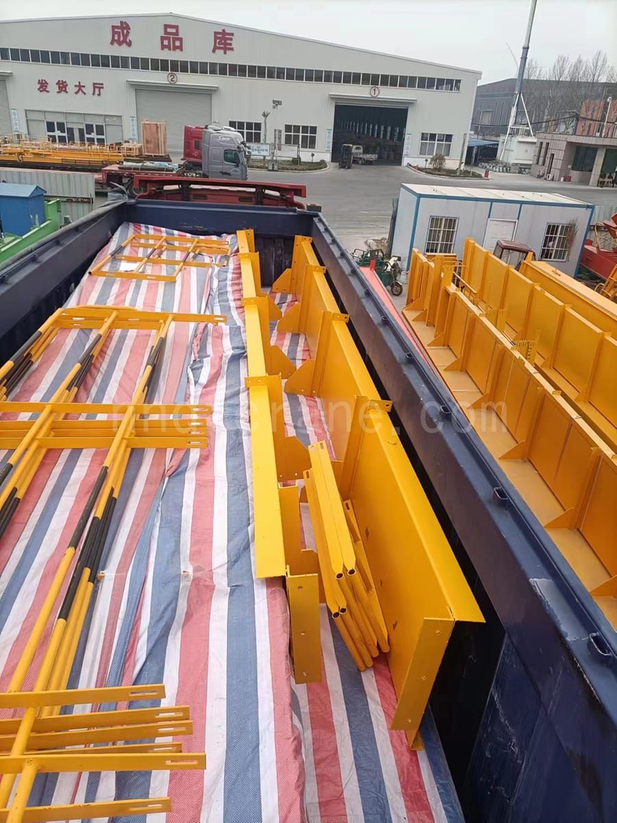 nakabalot na European double girder overhead crane 1