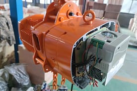 Electric chain hoist failure and repair 1 scaled