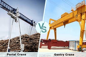 Portique vs grue à portique