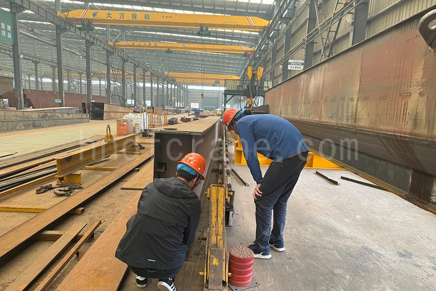 Chilean Customers Visit Dafang Crane Factory