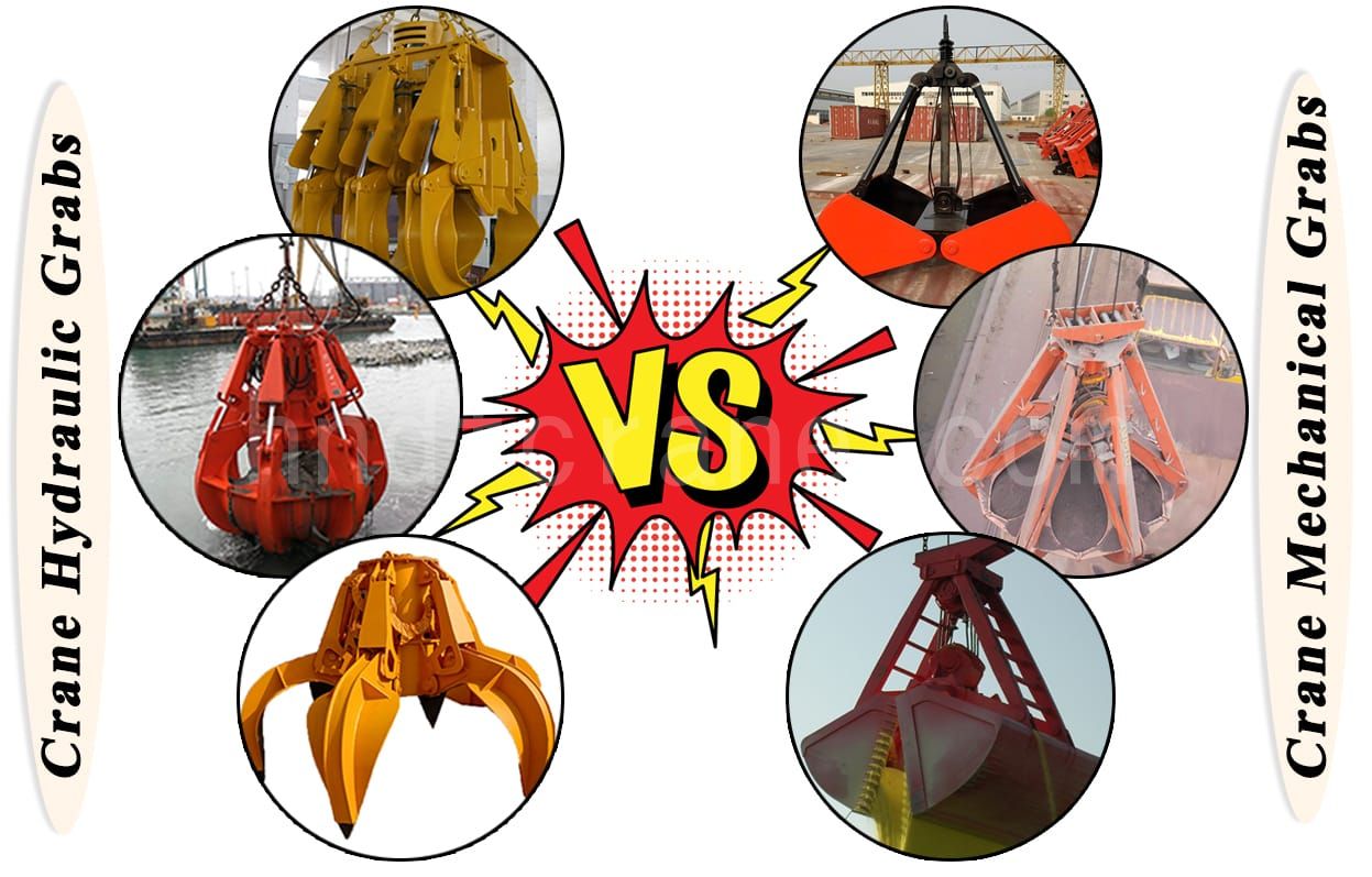 Mechanical Grabs vs. Hydraulic Grabs