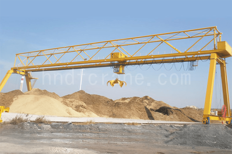 Loose Straw Grab Gantry Crane