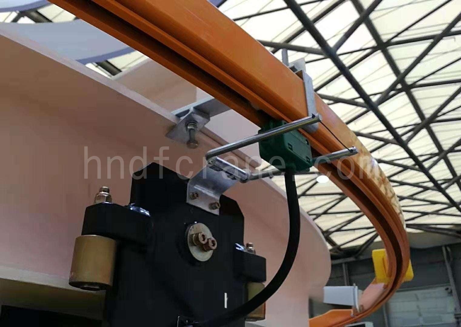 Enclosed conductor bar systems is used in monorail cranes