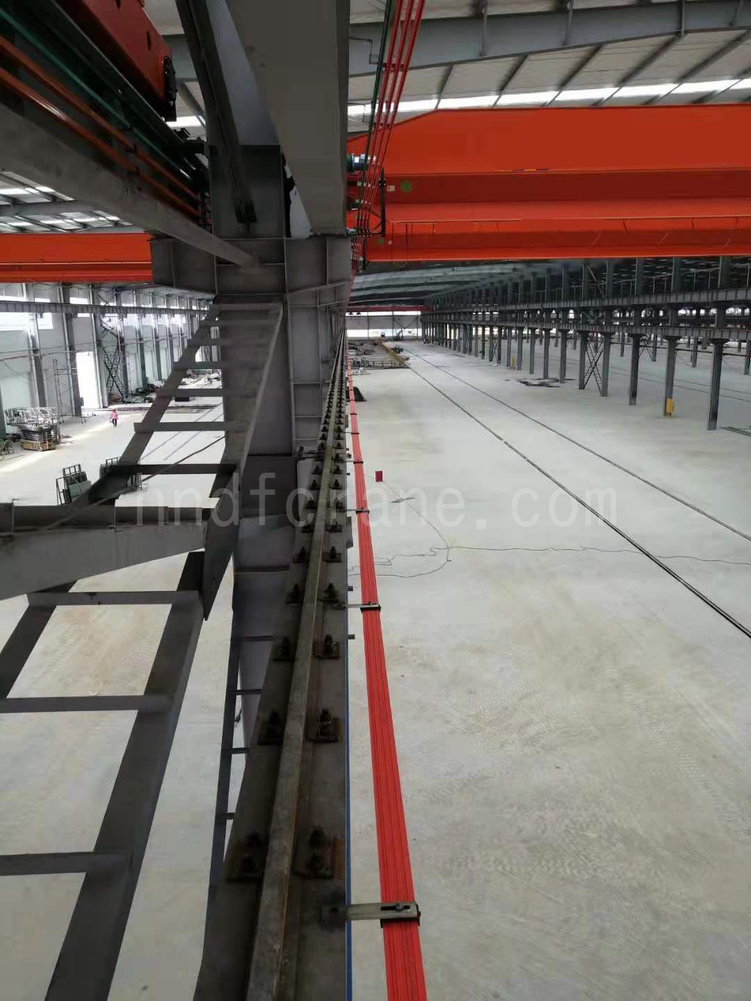 Seamless Conductor Rail is used on single girder overhead cranes