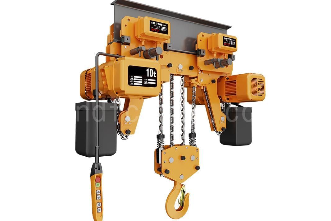 low headroom electric chain hoist