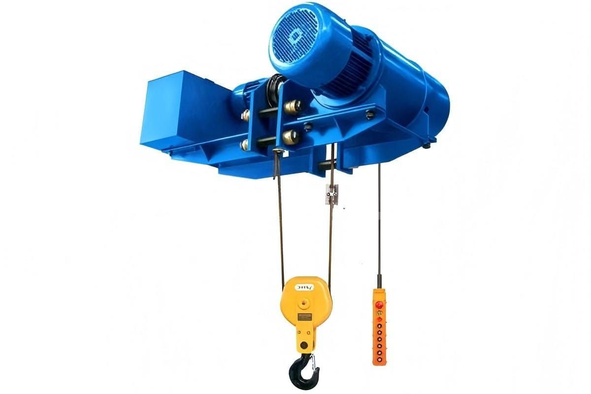 mababang headroom electric wire rope hoist