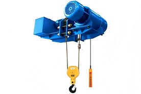 mababang headroom electric wire rope hoist