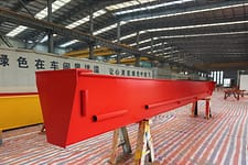 main beam of single girder overhead crane