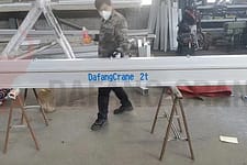 Aluminum Portable Gantry Crane bago mag-impake