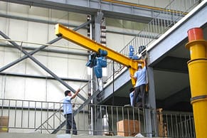 Jib crane yang dipasang di dinding BZQ 1