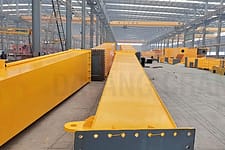 Double girder gantry crane frame