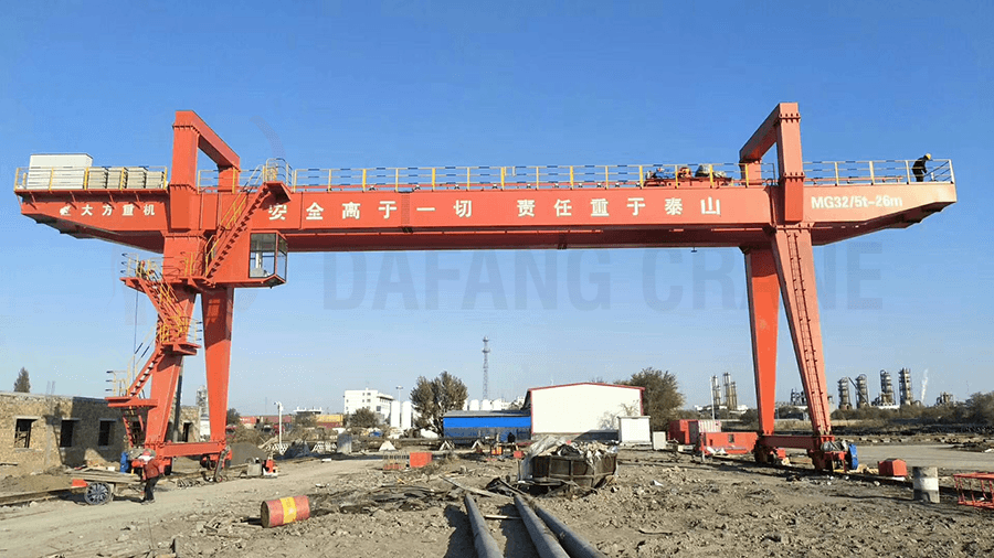 High quality gantry crane from Dafang