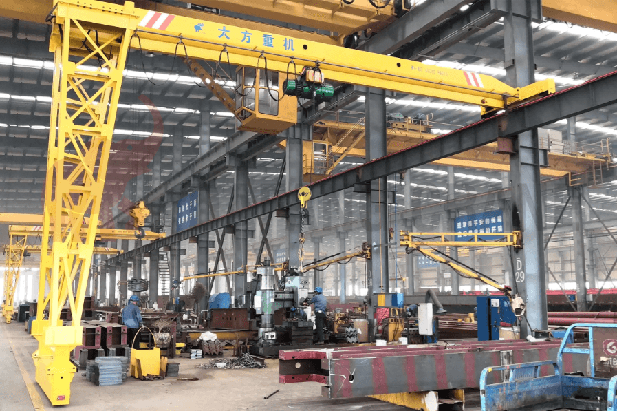 Light gantry crane for workshop