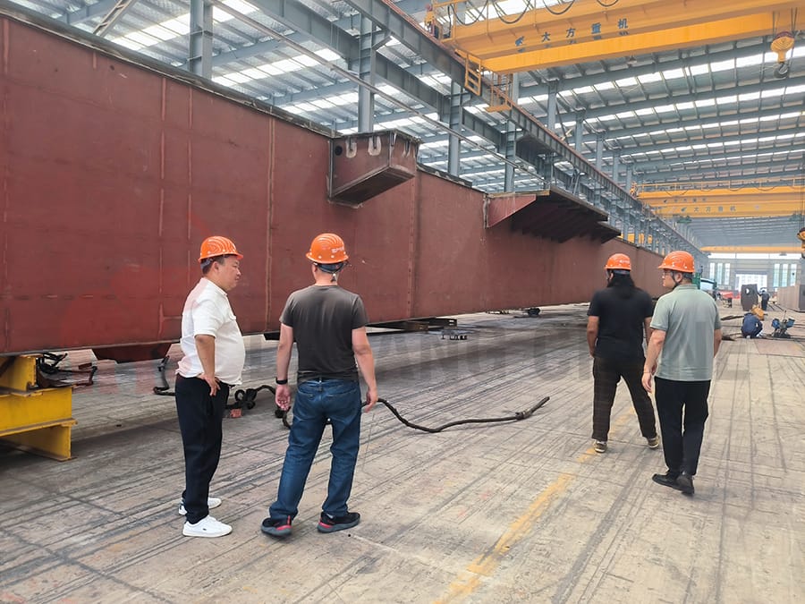 Main beam production