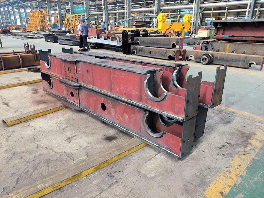 Production of end beam