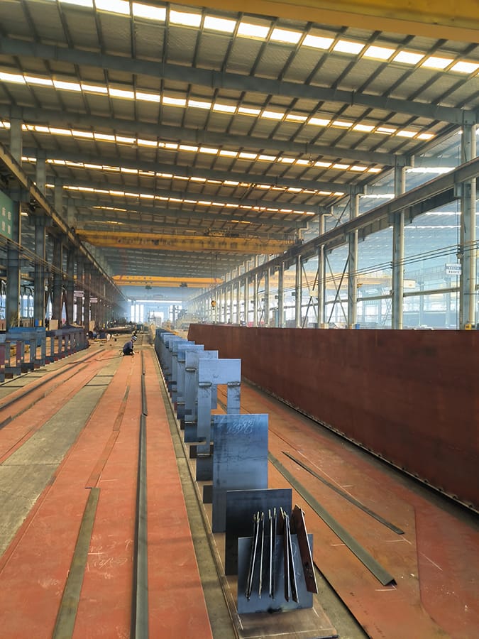 Production of main beam