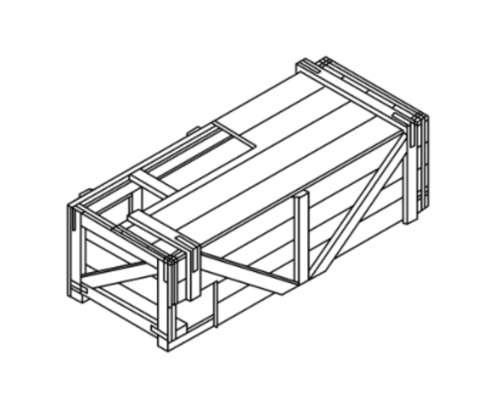 Caisses coulissantes en bois