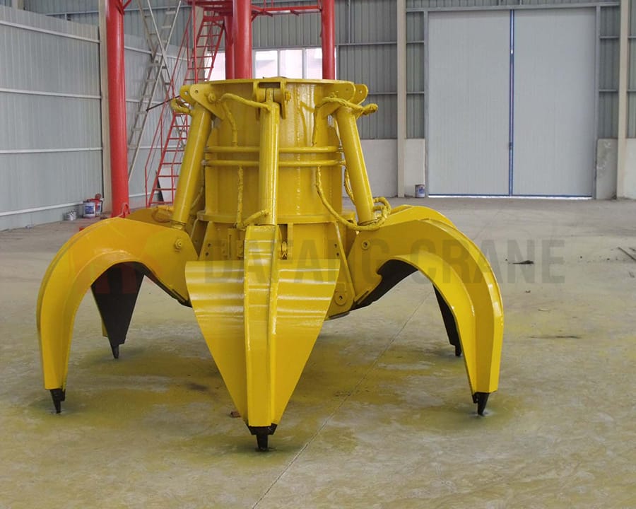 hydraulic grab bucket