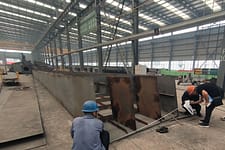 measuring double girder gantry crane dimensions