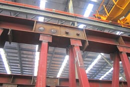 ginawang trussed gantry crane 3