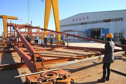 ginawang trussed gantry crane 5